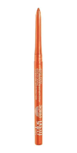 Delineador Colorido Retrátil Para Os Olhos Laranja Neon Avon