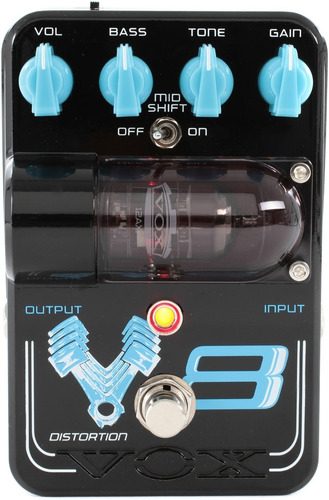 Vox V8 Distortion Tg1-v8ds Pedal Efectos Para Guitarra Bajo
