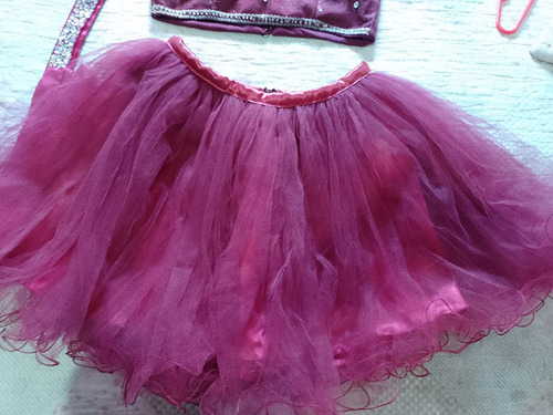 Vestido De 15 Años Dos Piezas ,color Bordo ,sin Uso..