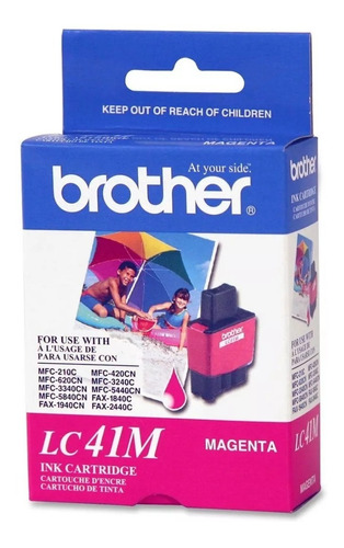 Cartucho Brother 41 Lc41 Magenta Vencido Mfc 210 420 620