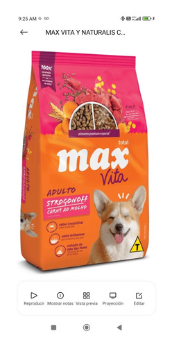 Max Vita Adulto Carne Strogonoff 3kg