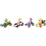Paquete De 4 Vehículos Hot Wheels Mario Kart, Juego De 4 Fav