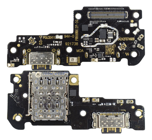 Placa Flex Carga Conector Compatível Redmi Note 12 Pro 5g