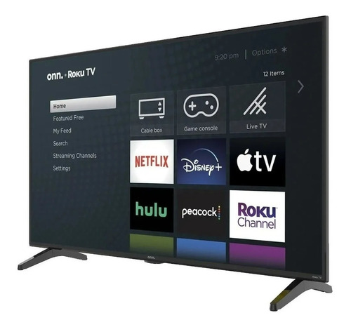 Pantalla Onn 100012585 50  2160p 4k Uhd Roku Smart Led Tv