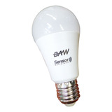 Lampara Led Sensor Movimiento 13w=80w Luz Fría Baw E27 6500k