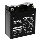 Batería Moto Yuasa Yt5a 12n5 3b