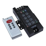 Dimmer Controlador 12v-24v Rgb + Control Rf 8 Botones 12a