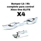 4x Botón Bumper Rb Lb Mas Soporte Control Xbox One Elite