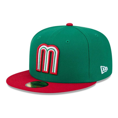 New Era 5950 Team Mexico Mundial Clasico De Biesbol 2026 Color Verde\u002Frojo Talla 7 3\u002F8 | Meses sin interés