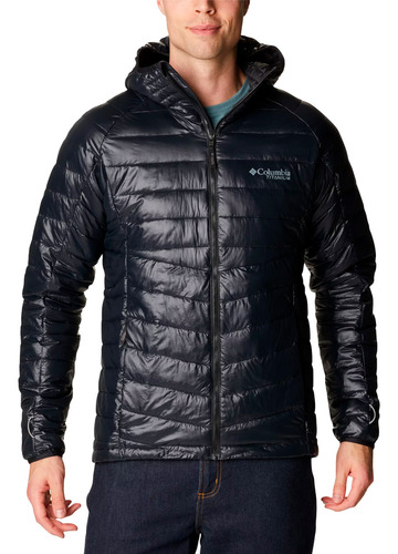 Campera Columbia Platinum Peak Hooded Packable