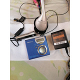 Minidisc Sony Mz-nf610 Con Todos Sus Accesorios 