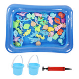 Set De Juguetes De Pesca Magnéticos Para Niños, Mesa De Agua