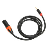 Adaptador De Cable De Sonido De 3 5 Mm A Xlr Mini Jack Aux P