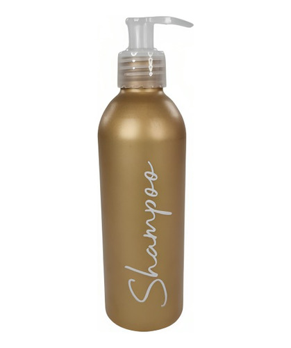 Dispenser Porta Shampoo 350ml Aluminio Pintado 