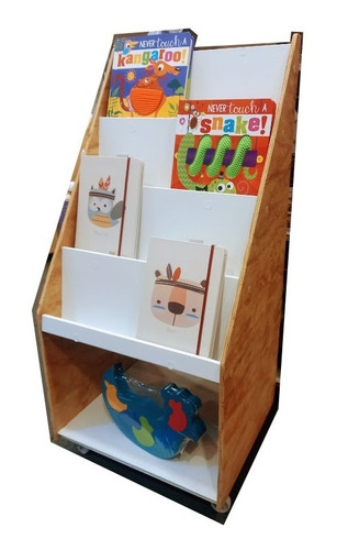 Biblioteca,librero, Organizador Para  Niños. Madera.