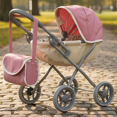 Carriola Vintage Para Muñecas Noni Is-9325 A Gris | Meses sin interés
