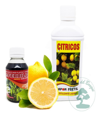 Combo Fertilizante Limoneros Y Cítricos + Hierro Quelatado