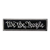 We The People - Parche De Velcro Bordado