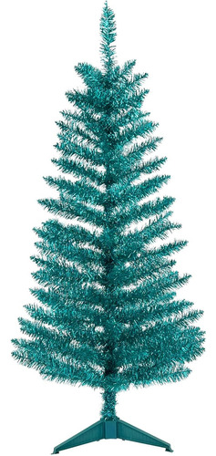 Árbol De Navidad, Pino Azul De 4 Pies Con Base De Pata