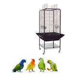 Viveiro Gaiola Grande Premium P/ Papagaio Maritaca Ringneck