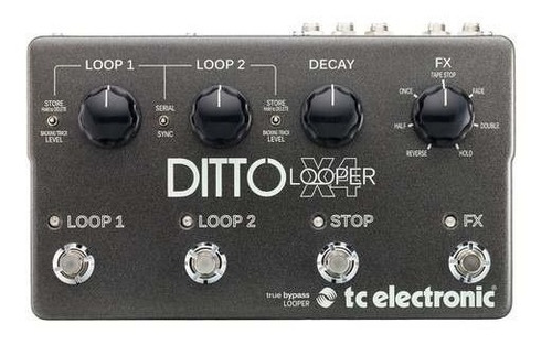 Tc Electronic Ditto X4 Looper - Nuevo - Hasta 12 Cuotas