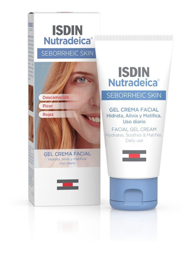 Isdin Nutradeica Gel Crema Facial Piel Seborreica 50ml