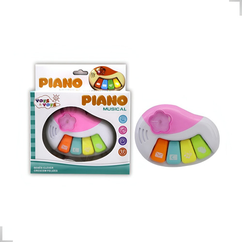 Brinquedo Piano Musical Infantil Com Sons Educativo