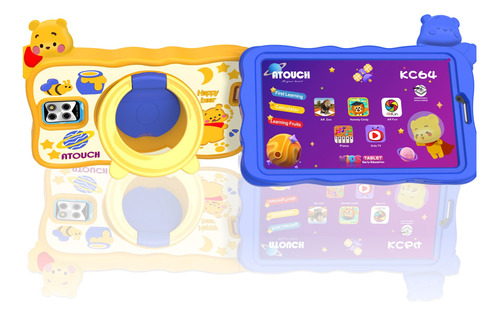 Tablet Infantil Atouch Kc64 2gb+64gb 7  Wi-fi Slot De Chip  