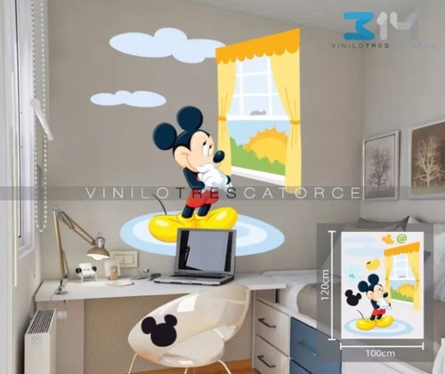 Viniles Y Rótulos Decorativos, Stickers Mickey Mouse Disney