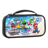 Estuche Nintendo Switch Super Mario Wonder Negro Rds