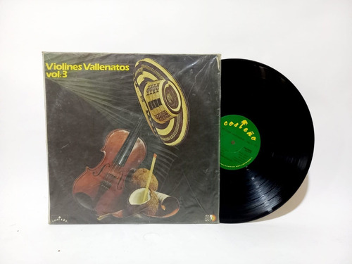 Disco Lp Violines Vallenatos / Vol 3