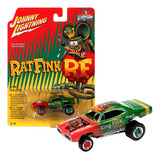Miniatura Dodge Super Bee '70 Rat Fink 1:64 Johnny Lightning