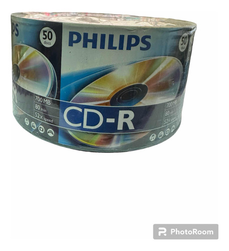 Cd-r Marca Philips, Con Logo 2 X 50 Pz