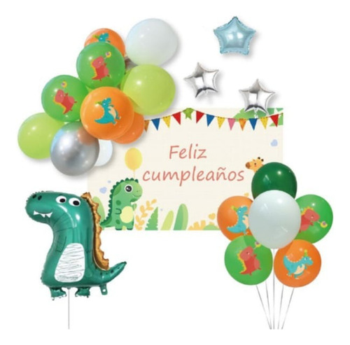 Set De Globos Y Decoración De Cumpleaños Varias Temáticas