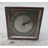 Antiguo Reloj Despertador Art Deco No Funciona 11,5 X 11,5