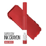 Maybelline Superstay Ink Crayon Acabado Cremoso Color 135 Make Moves