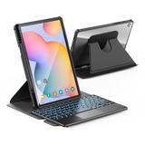 Infiland Funda Con Teclado P/ Galaxy Tab S6 Lite Modelo 10.4