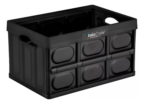 Caja Organizador Plegable Contenedor Apilable Instacrate 46l