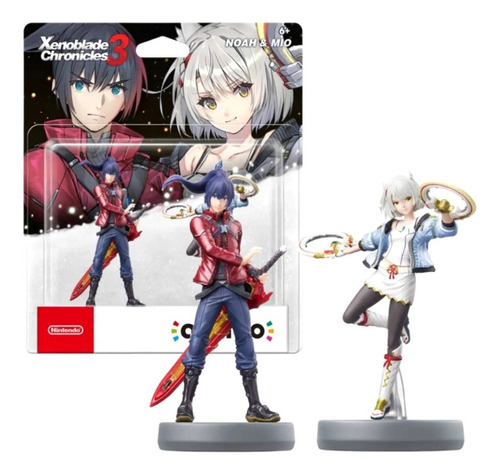 Amiibo Noah Y Mio Xenoblade Chronicles 3 Mundojuegos 