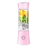 Licuadora Portátil Green Bazar Zdk-c8 480 Ml Con Usb Rosa 220v