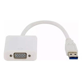 Cabo Conversor Adaptador Usb Para Vga Monitor Usb 3.0/2.0