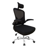 Silla De Escritorio Tio Musa Mc-011 Gamer Ergonómica  Negra