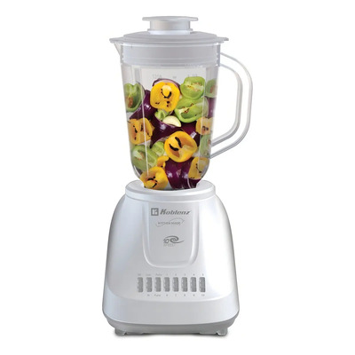 Licuadora Koblenz®, 10 Velocidades + 2 Pulsos, Vaso 1.250 L Color Blanco | Envío gratis