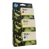 Cartuchos Hp 954 Xl Magenta Cyan Y Amarillo