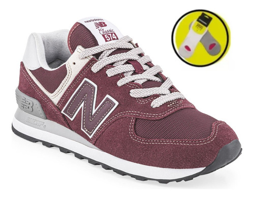 Zapatilla New Balance 574 Niño/a - Wl574aven + Medias Cuo