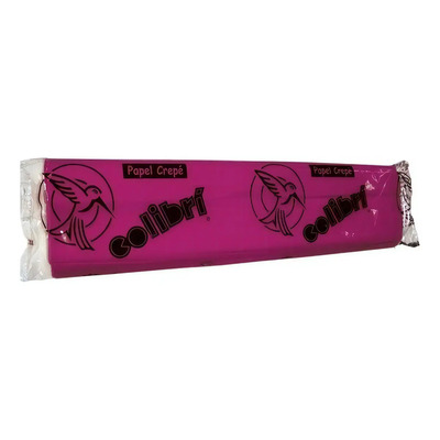 Papel Crepe Paq. C\u002F200x50 Cms 10 Pzs Colibri *color Color Rosa Mexicano | MercadoLibre