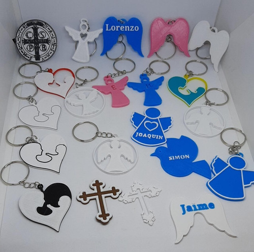 10 Souvenirs Personalizados Bautismo, Comunion Impresion 3d