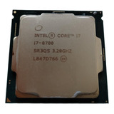 Micro Intel Core I7 8700 / 1151 / 8va Gen / Villurka Comp