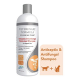 Shampoo Medicado Antiséptico Y Antifúngico Veterinary 473 Ml