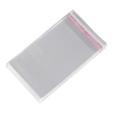 Saco Adesivado Plastico Transparente 10x15 C/1.000un